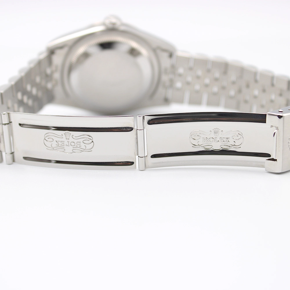 デイトジャスト36 16234G W番 ブルー ジュビリーブレス 10Pダイヤ