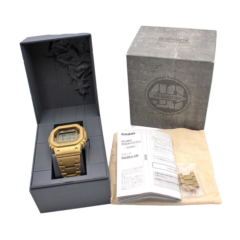 フルメタル Gショック 40周年記念モデル GMW-B5000PG-9JR