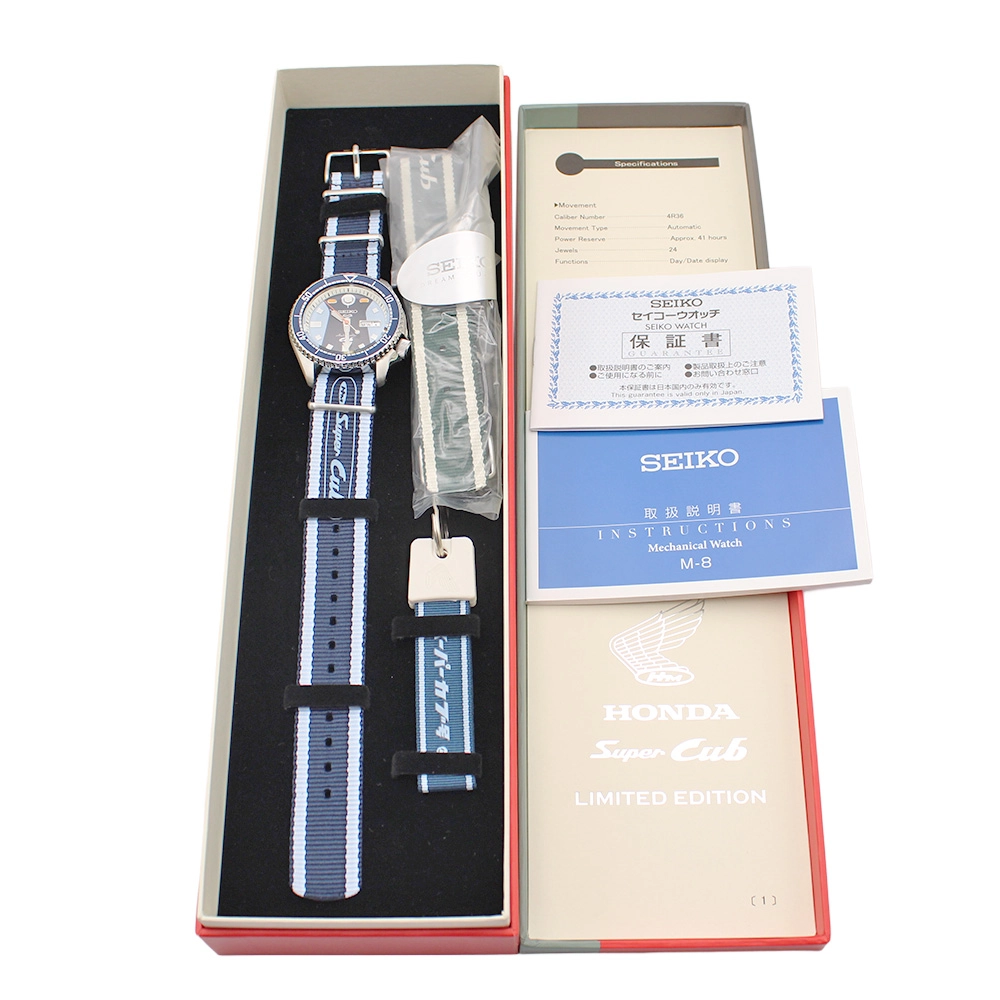 セイコー5 スポーツ スーパーカブコラボ限定 デイデイト SBSA237
