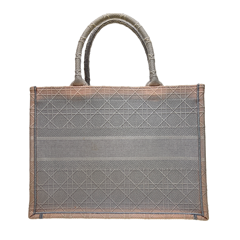 ブックトート ミディアム キャンバス グレー