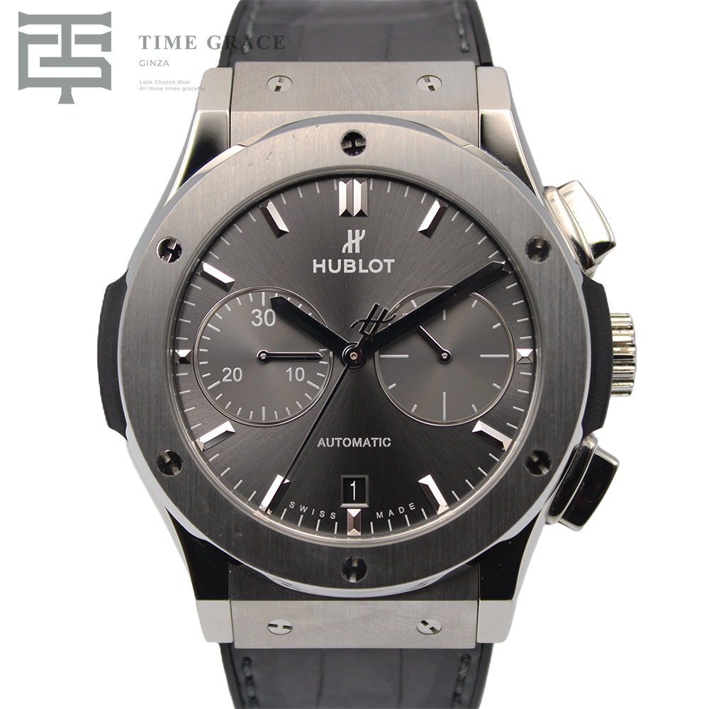 クラシックフュージョン チタニウム クロノグラフ レーシンググレー