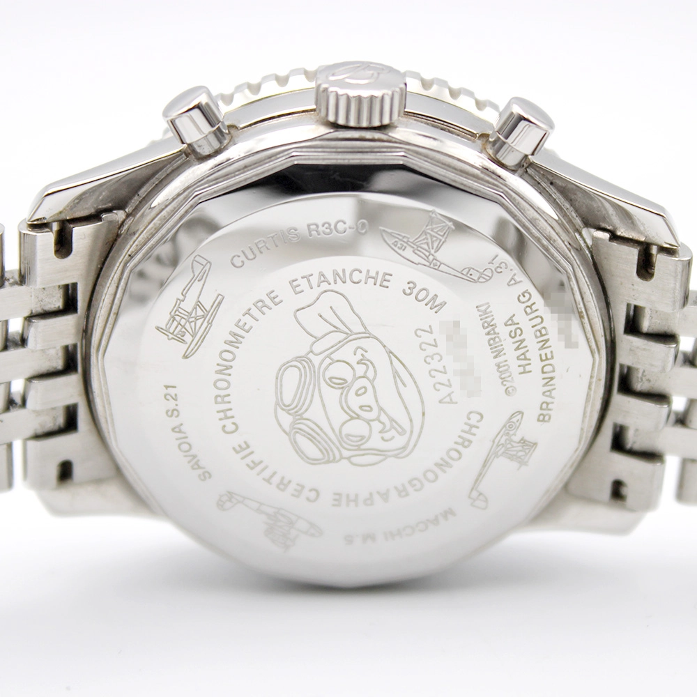 ナビタイマー コスモノート フライバック ポルコロッソ A22322