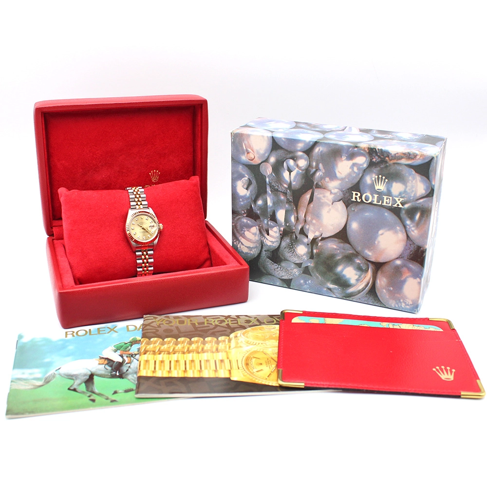 デイトジャスト26 69173G X番 シャンパン ジュビリーブレス