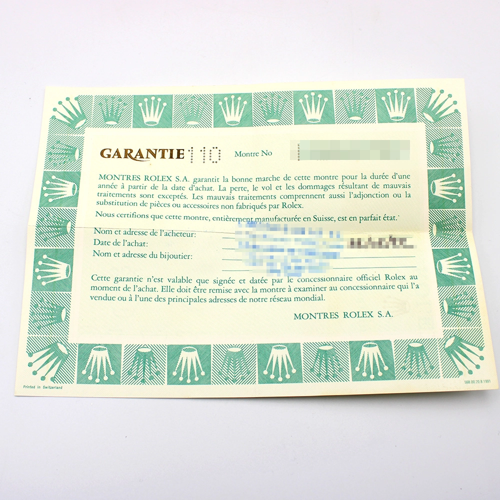 オイスターパーペチュアル 67230 N番 ブルー