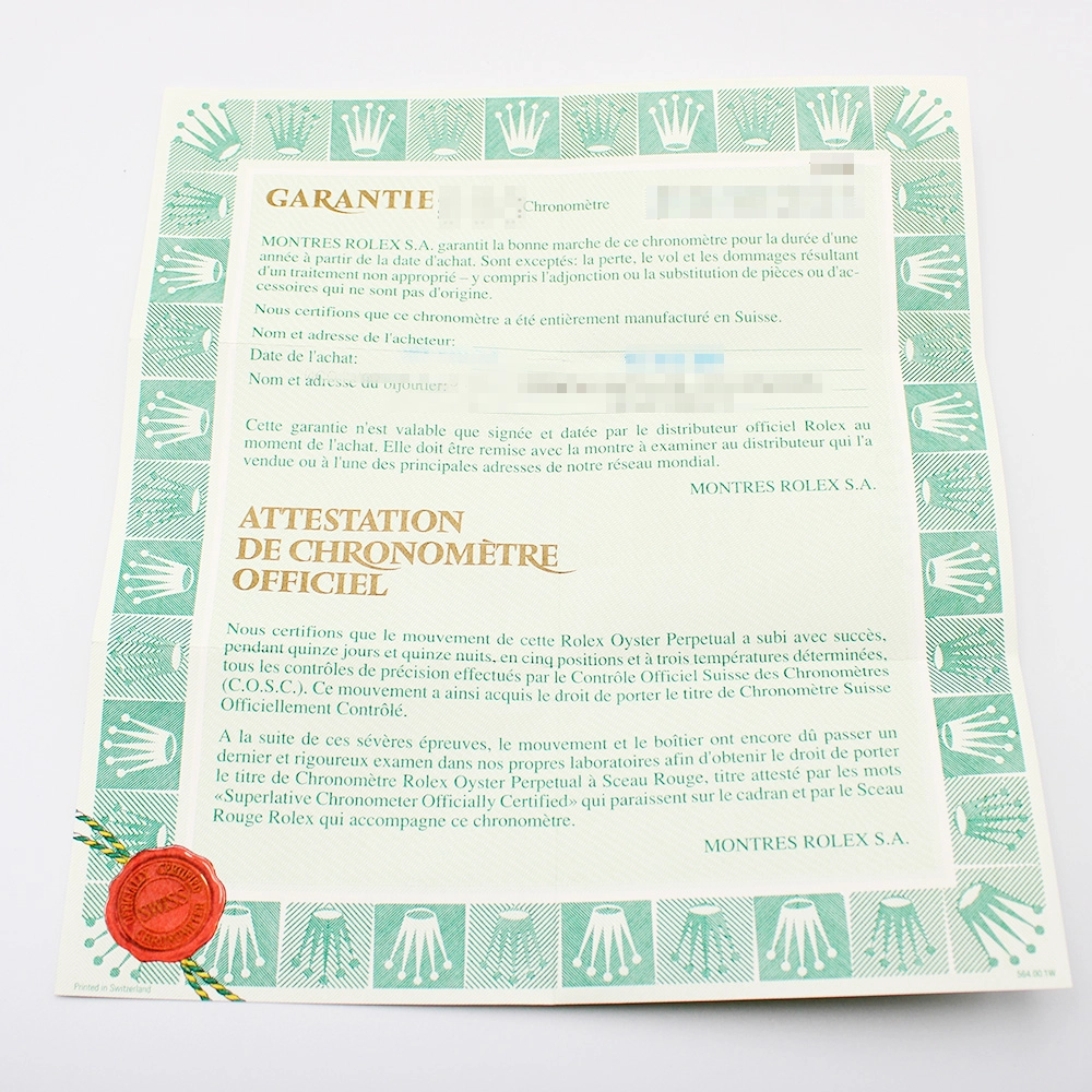 オイスターパーペチュアル 15200 P番 ホワイト