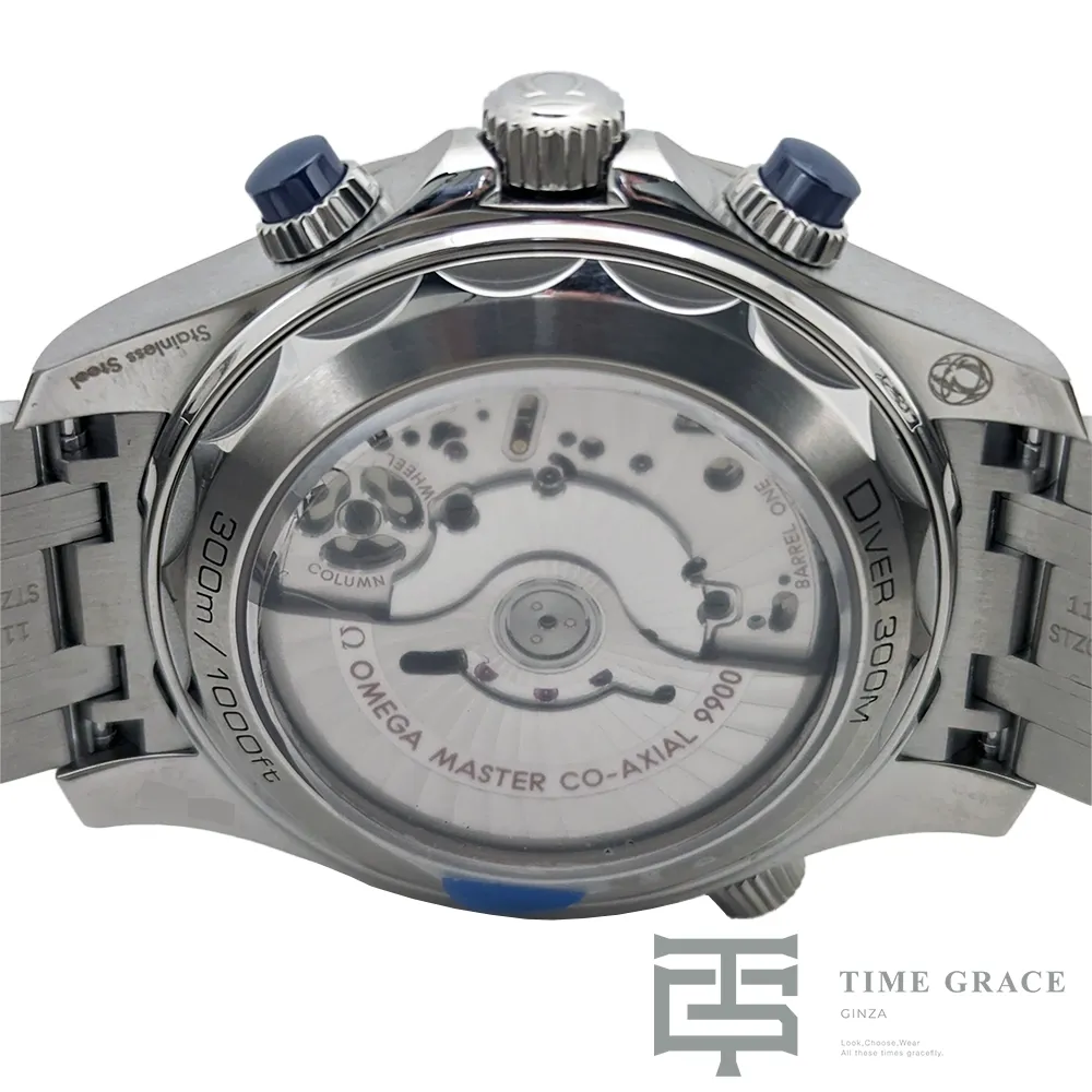 シーマスター ダイバー 300M コーアクシャル マスター クロノメーター クロノグラフ 44MM 210.30.44.51.03.001