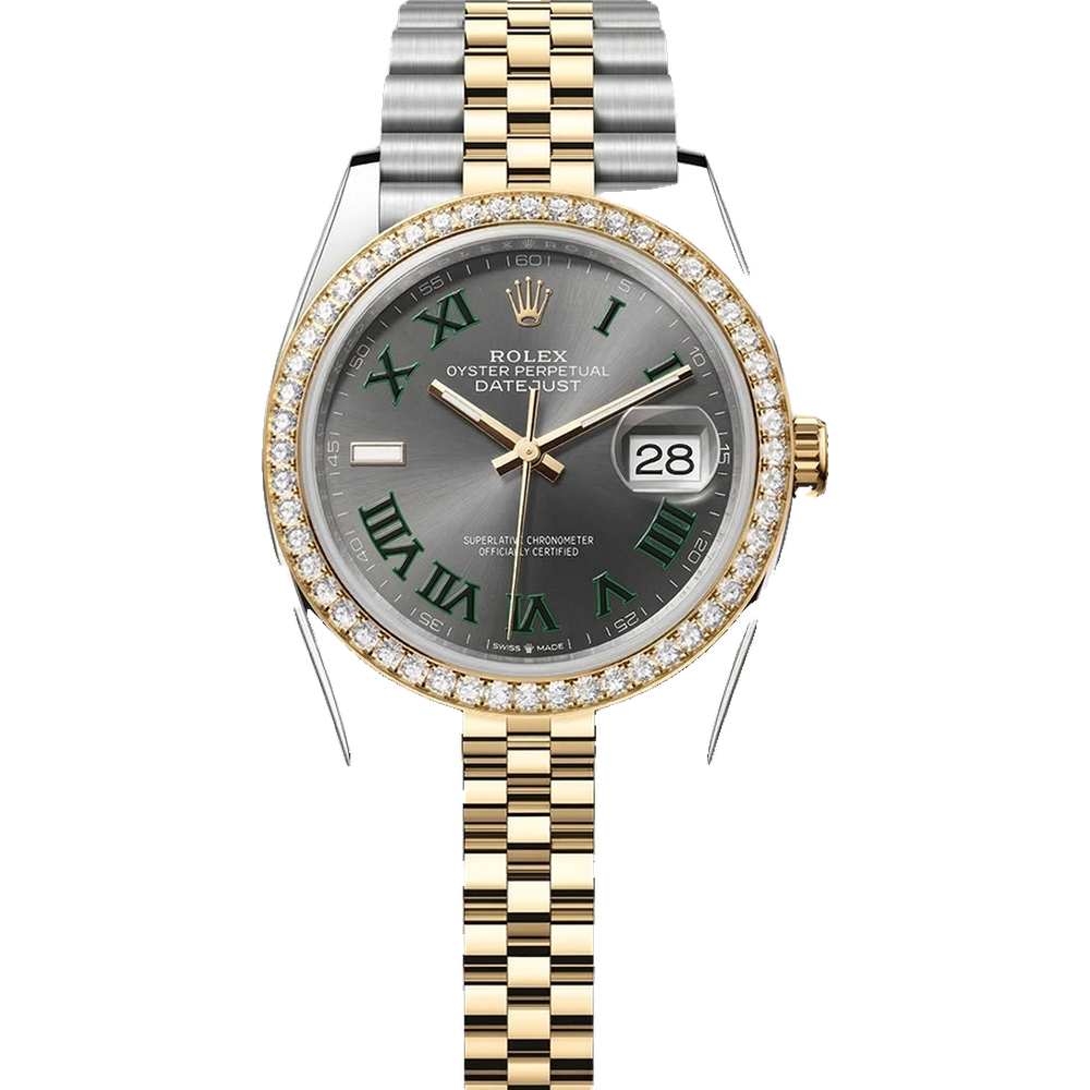 デイトジャスト 36 126283RBRスレートローマン ジュビリーブレス