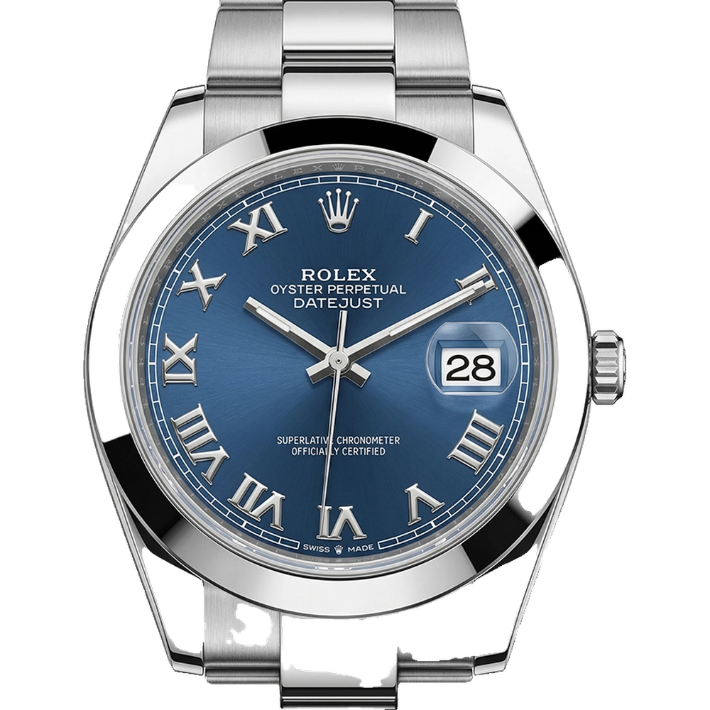 デイトジャスト 41 126300 アズーロブルー オイスターブレス