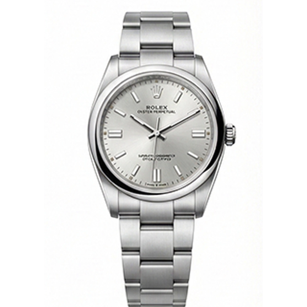 オイスター パーペチュアル 34 124200 シルバー