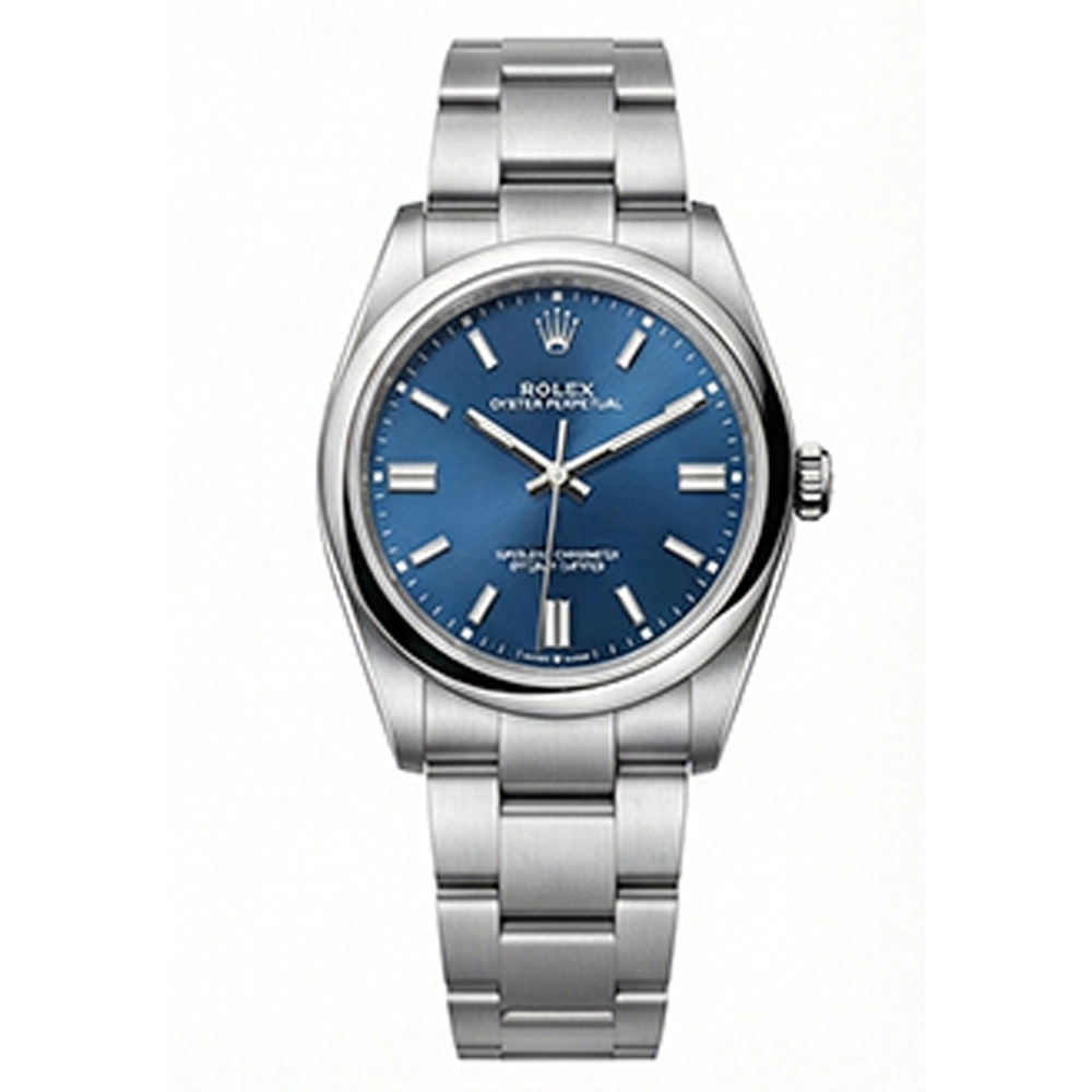 オイスター パーペチュアル 34 124200 メッドブルー