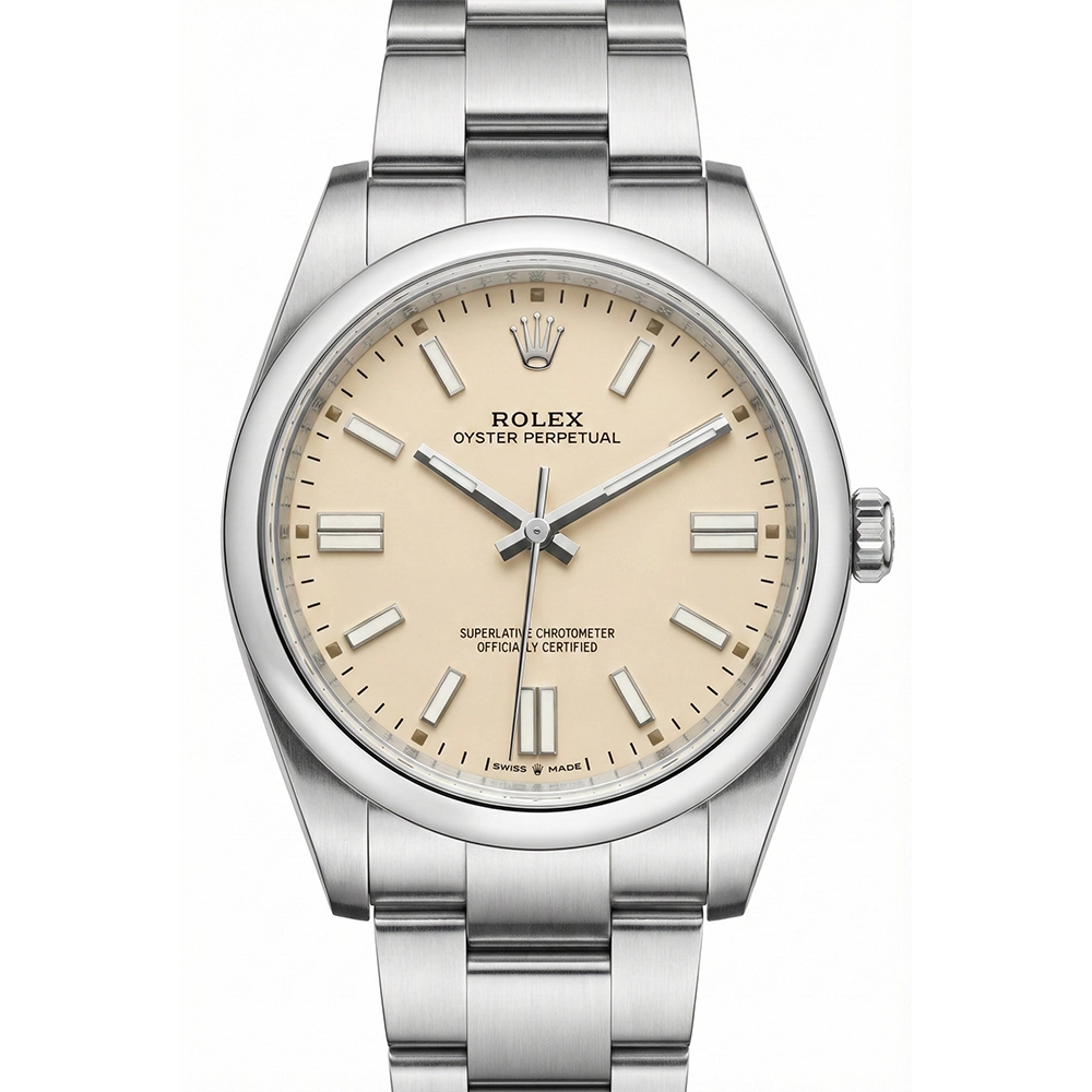 オイスター パーペチュアル 41 134300 ベージュ