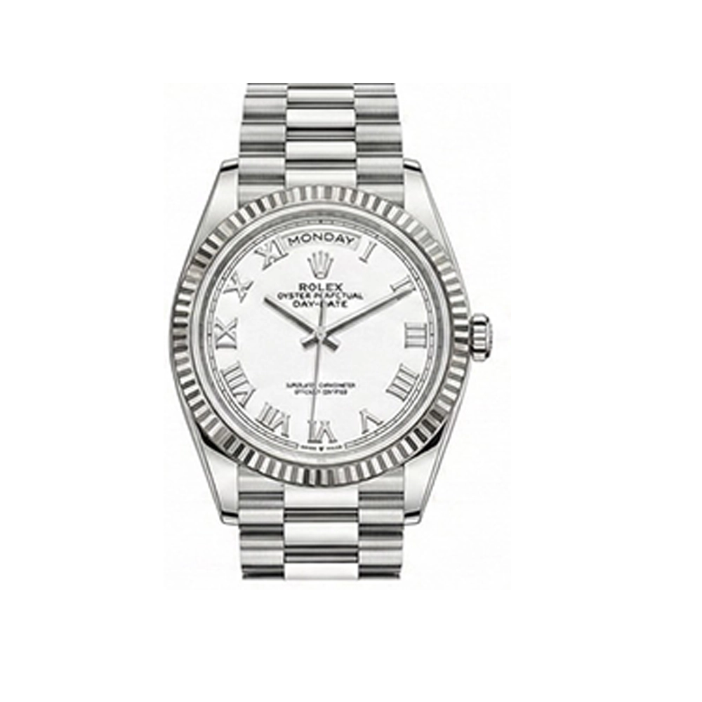 デイデイト 36 128239 ホワイトローマン プレジデントブレス