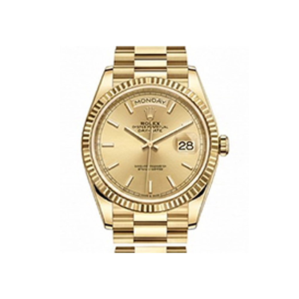 デイデイト 36 128238 シャンパン バーインデックス プレジデントブレス