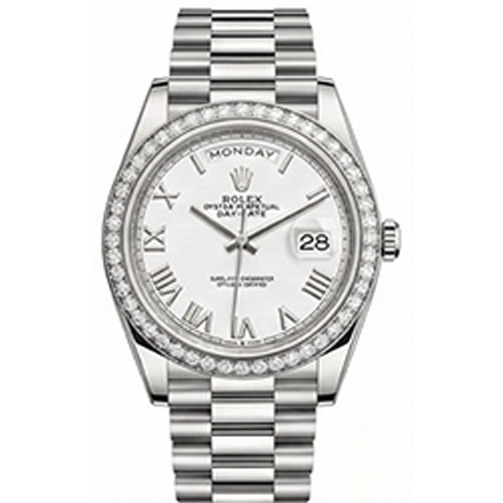 デイデイト 40 228349RBR ホワイトローマン プレジデントブレス