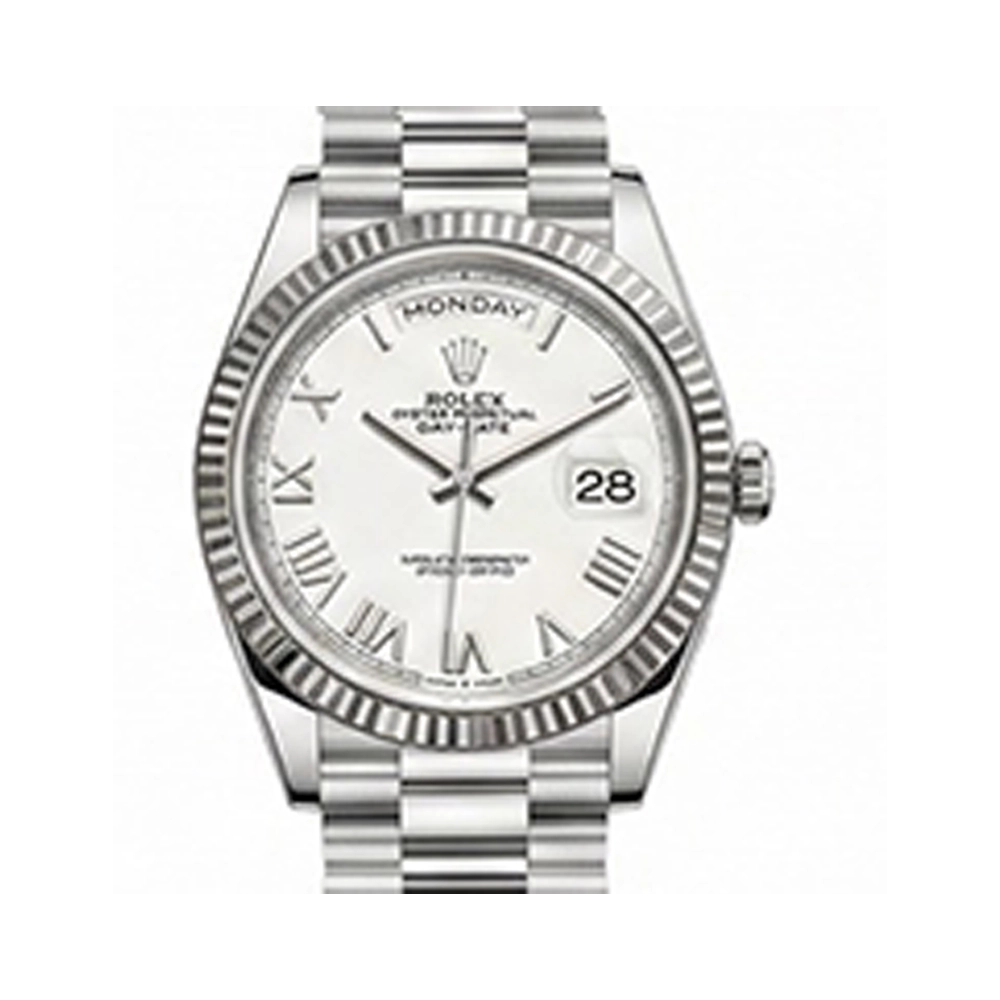 デイデイト 40 228239 ホワイトローマンプレジデントブレス