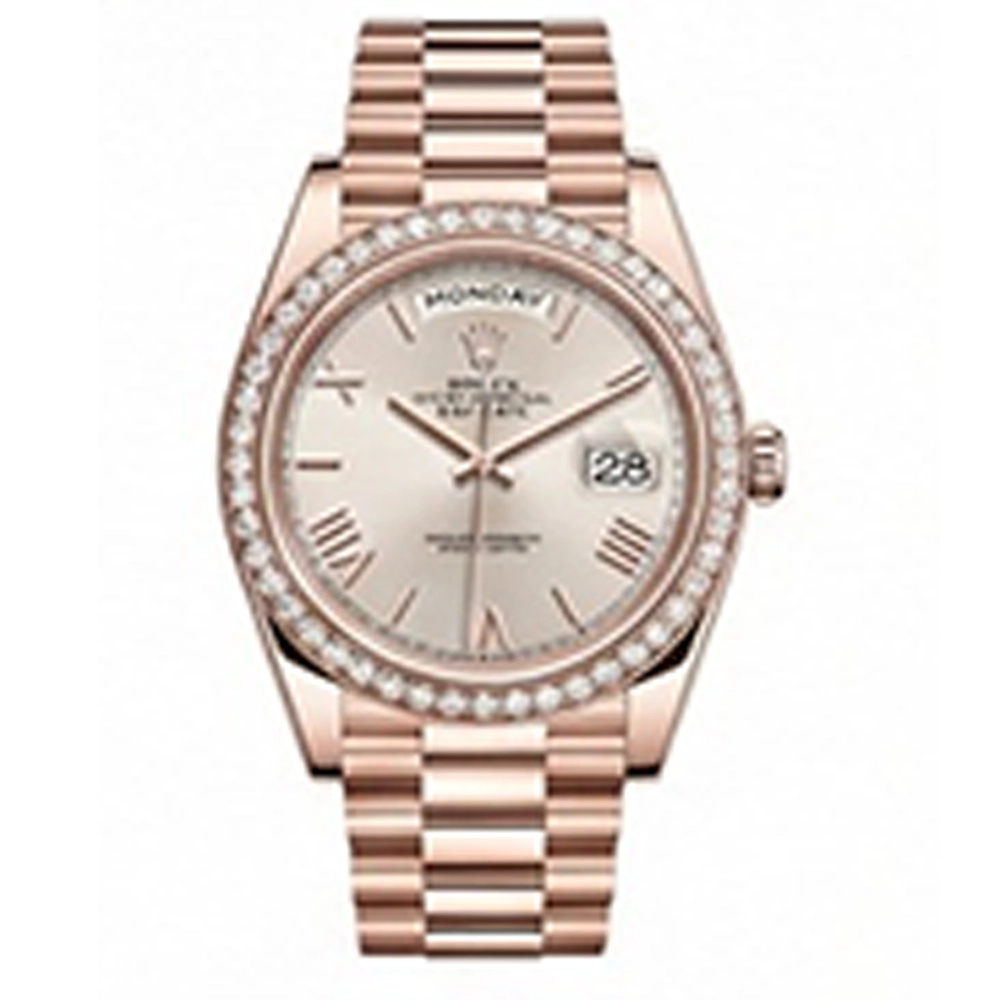 デイデイト 40 228345RBR サンダスト ローマン プレジデントブレスレット