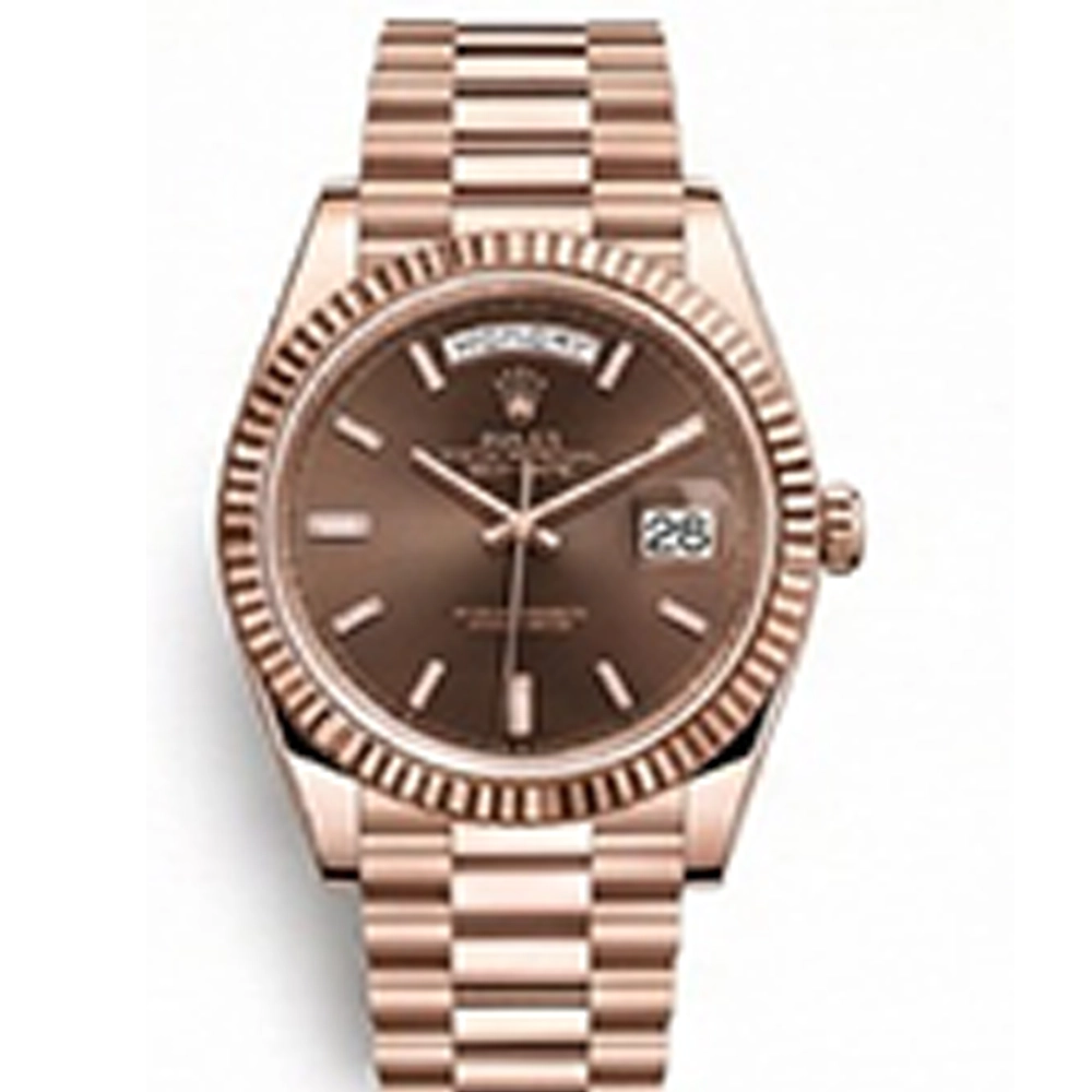 デイデイト 40 228235 チョコレート バーインデックス プレジデントブレス