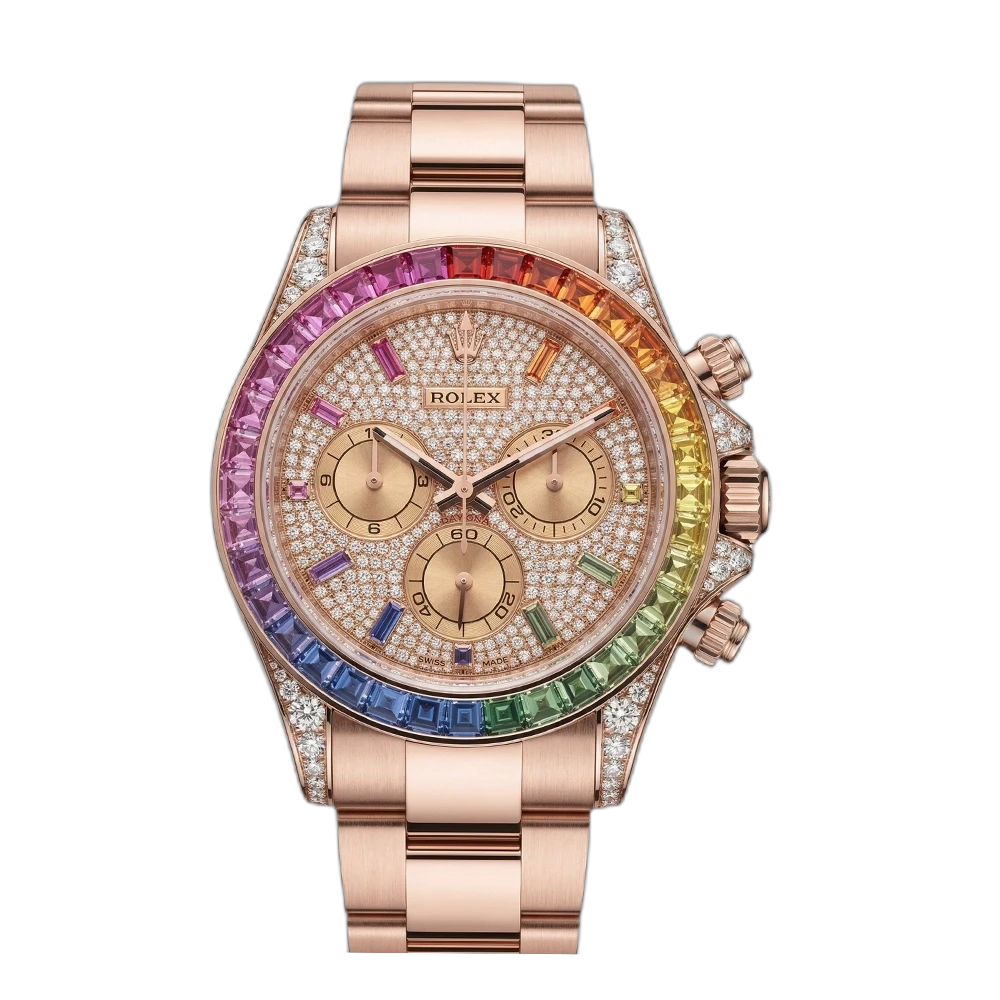 コスモグラフ デイトナ 116595RBOW 11Pサファイア パヴェダイヤ