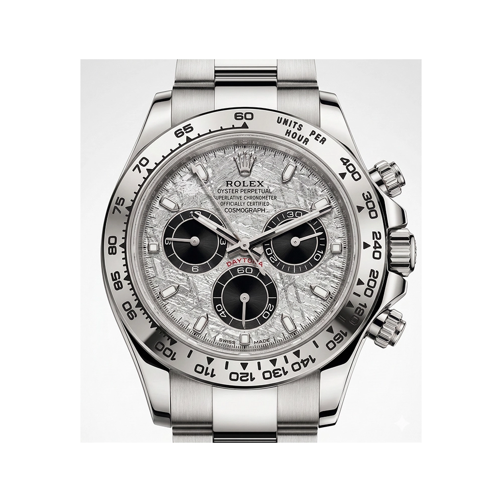 コスモグラフ デイトナ 116509 オイスターブレスレット メテオライト&ブラック