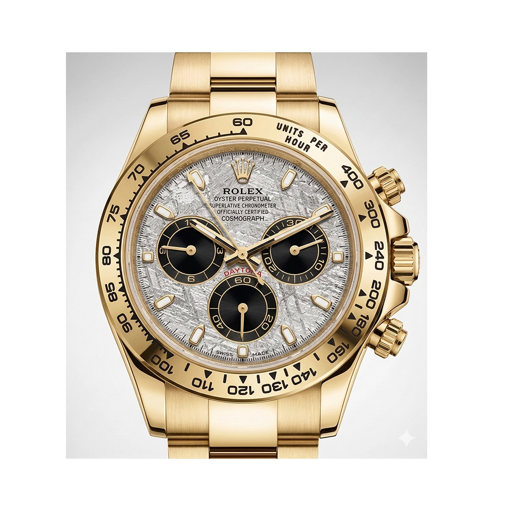 コスモグラフ デイトナ 116508 オイスターブレスレット メテオライト&ブラック