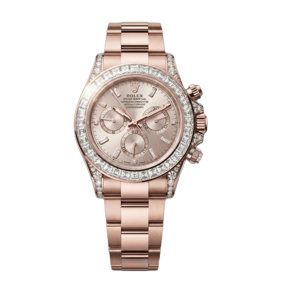コスモグラフ デイトナ 126595TBR ベゼルダイヤ サンダスト、ダイヤモンド