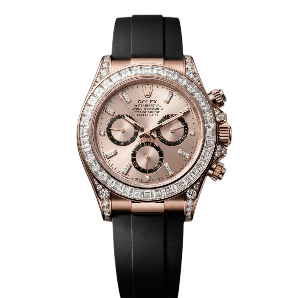 コスモグラフ デイトナ 126535TBR ベゼルダイヤ サンダストカウンターリング、ブライトブラック