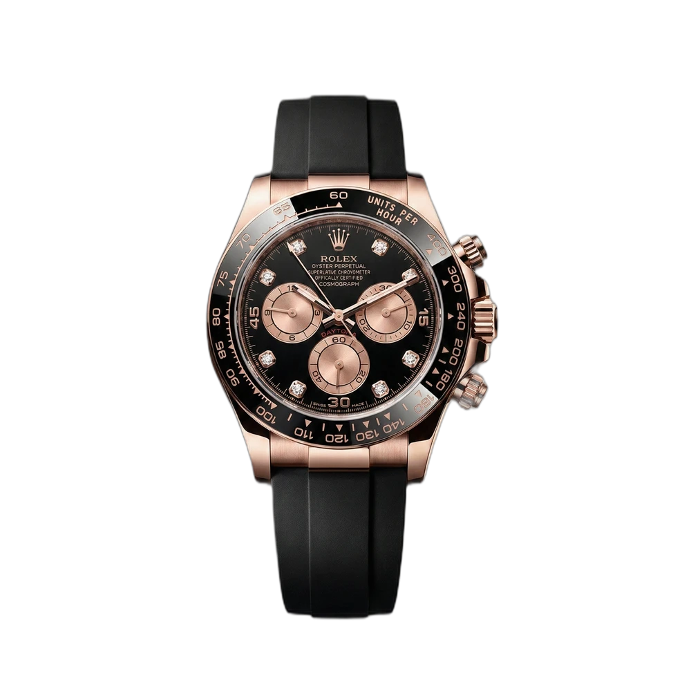 コスモグラフ デイトナ 126515LN ブライトブラック＆サンダスト、ダイヤモンド