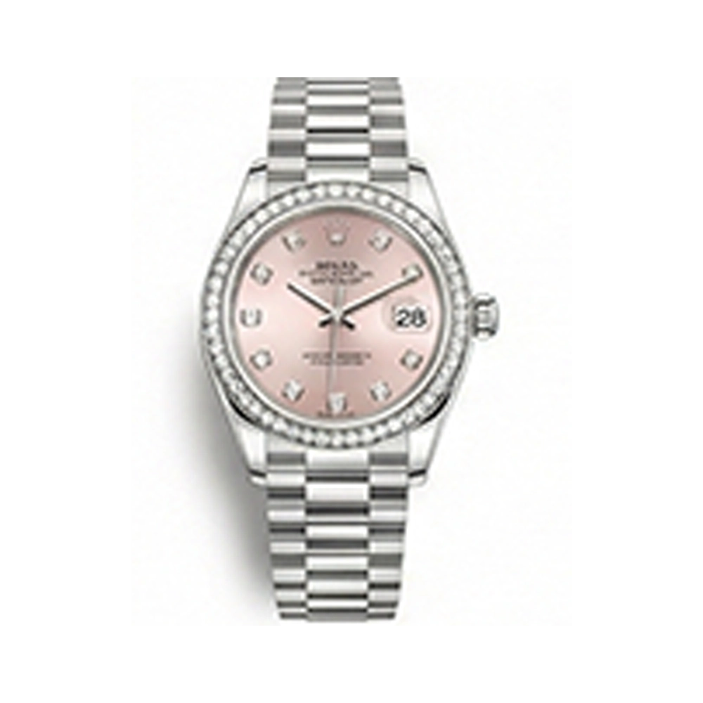 レディ デイトジャスト 28 279139RBR ピンク 10Pダイヤ プレジデントブレス