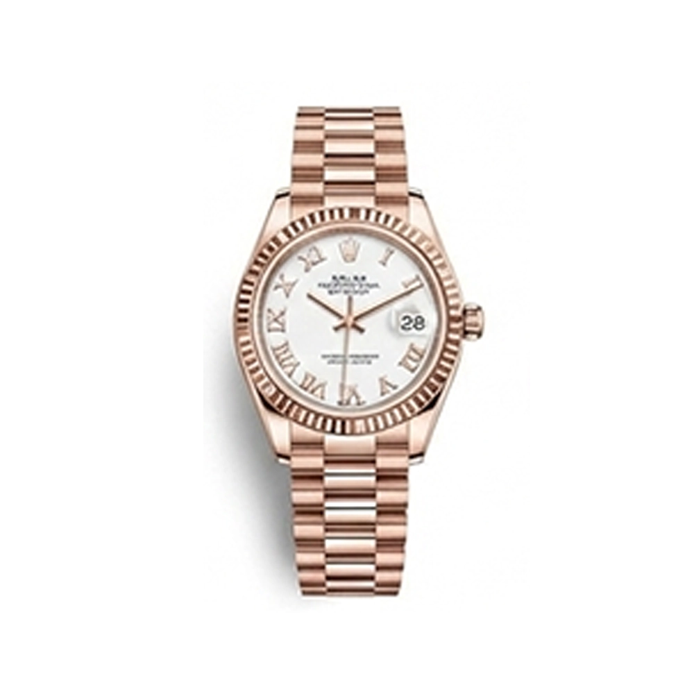 レディ デイトジャスト 28 279175 ホワイトローマンプレジデントブレス