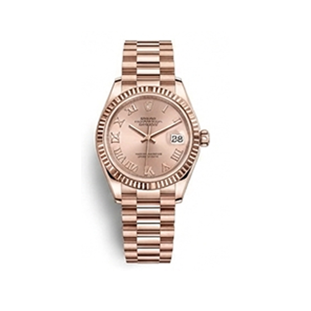 レディ デイトジャスト 28 279175 ロゼカラーローマン プレジデントブレス