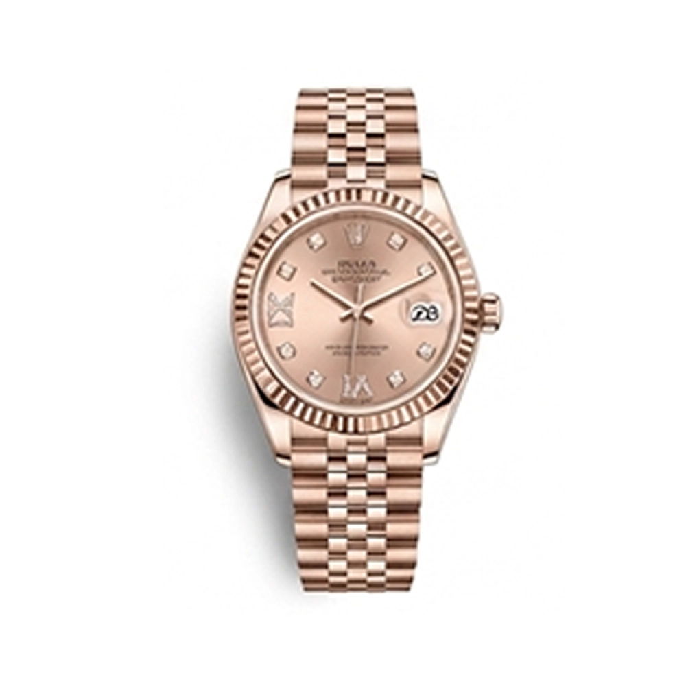 レディ デイトジャスト 28 279175G ロゼカラー 9P/IXダイヤ ジュビリーブレス