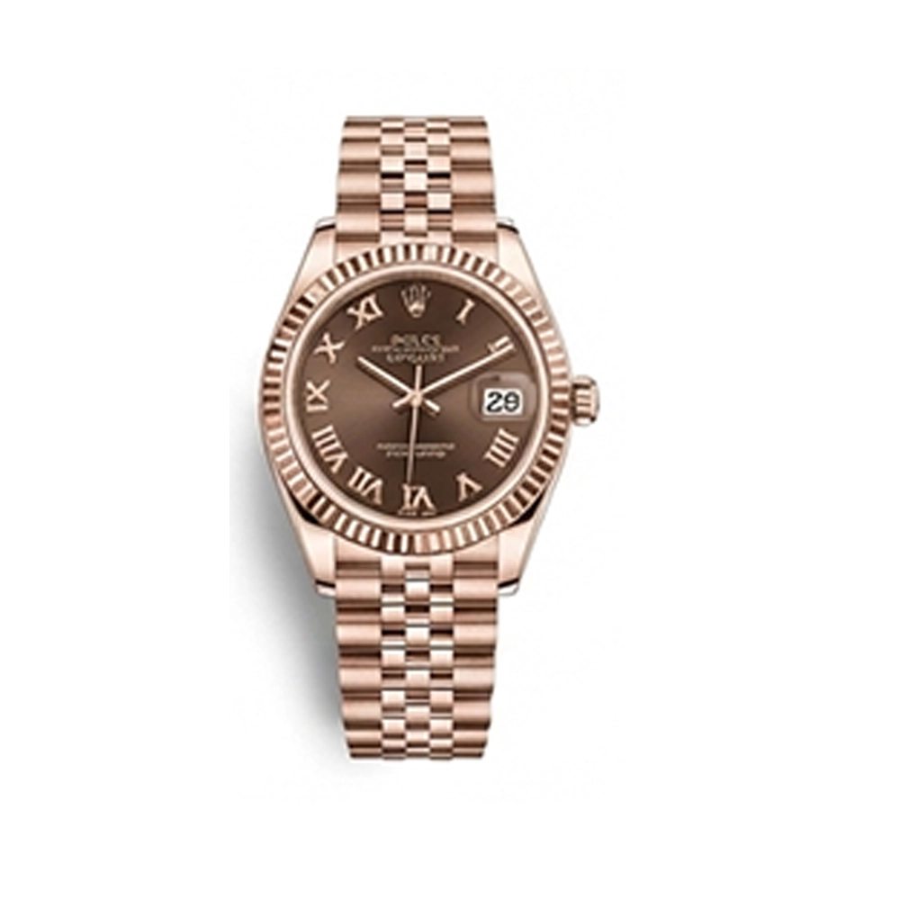 レディ デイトジャスト 28 279175 チョコレート ローマン ジュビリーブレス