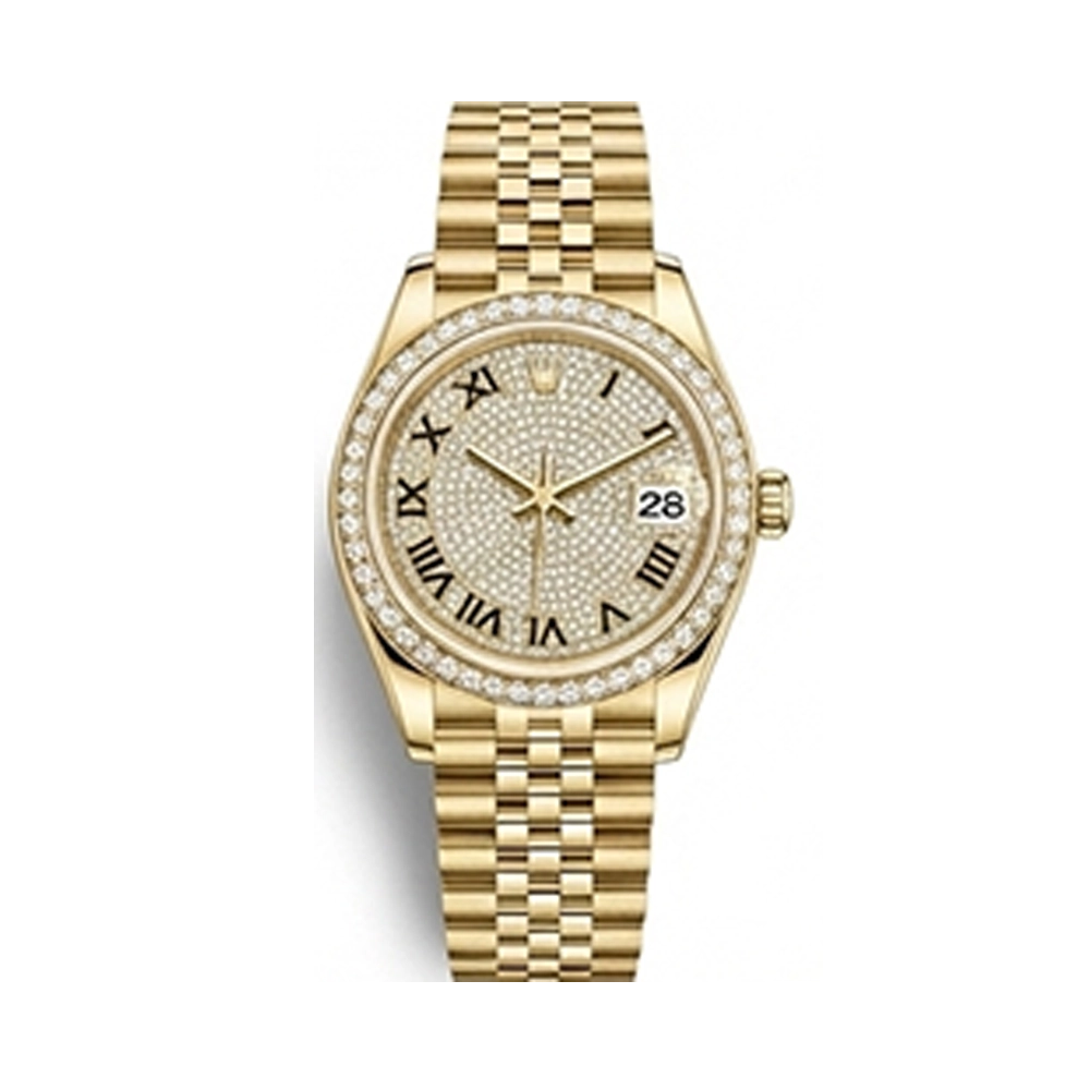 レディ デイトジャスト 28 279138RBR パヴェダイヤ ジュビリーブレス