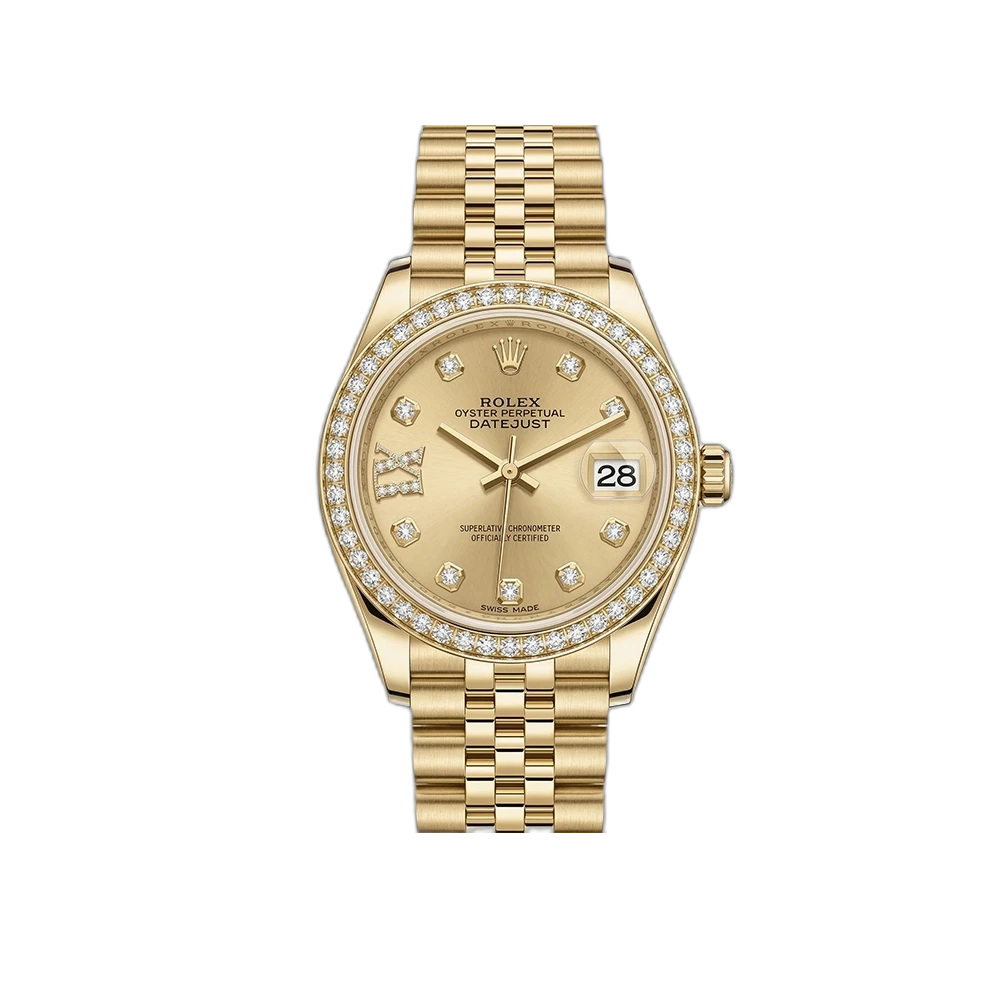 レディ デイトジャスト 28 279138RBR シャンパン 9P/IXダイヤ ジュビリーブレス