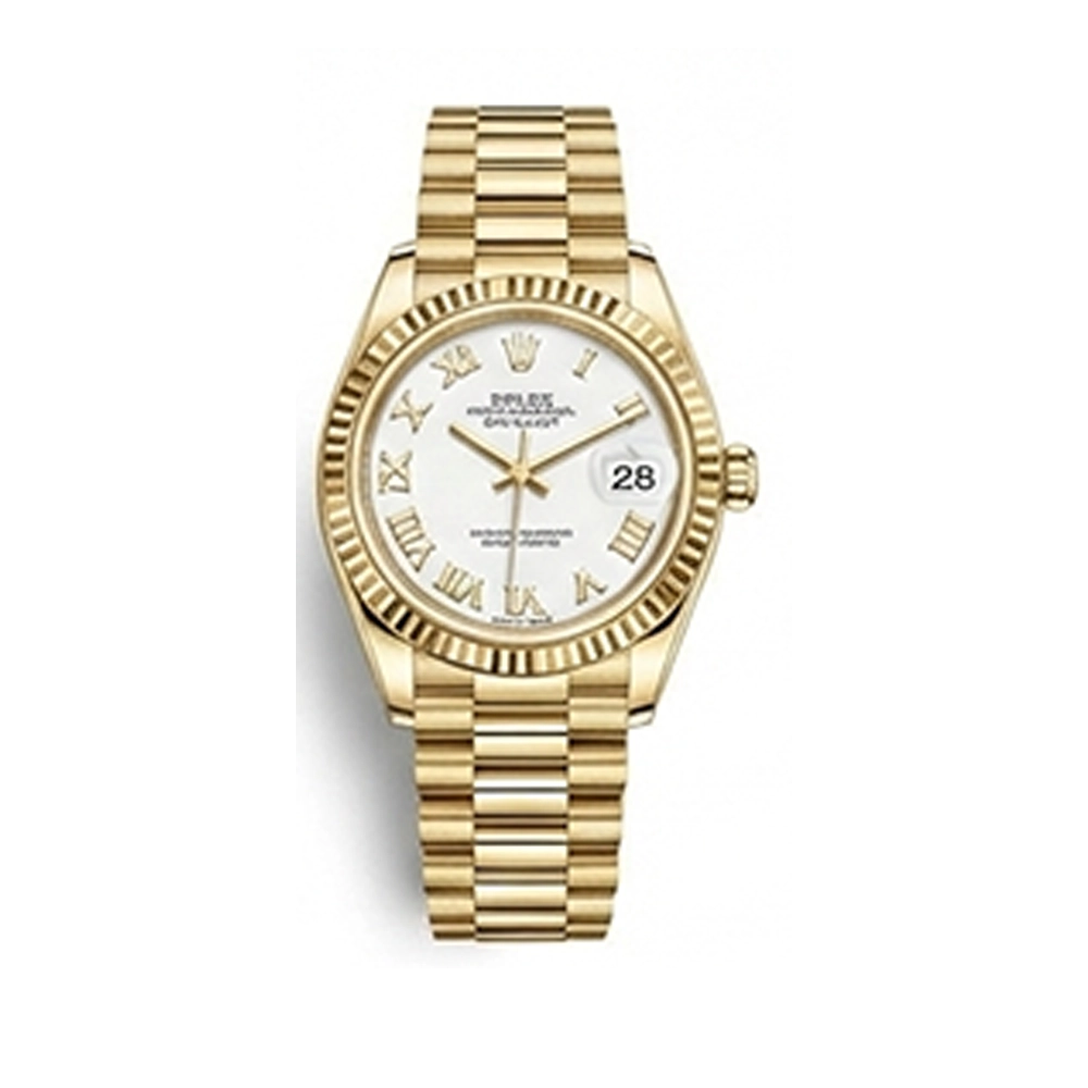 レディ デイトジャスト 28 279178 ホワイト ローマン プレジデントブレス