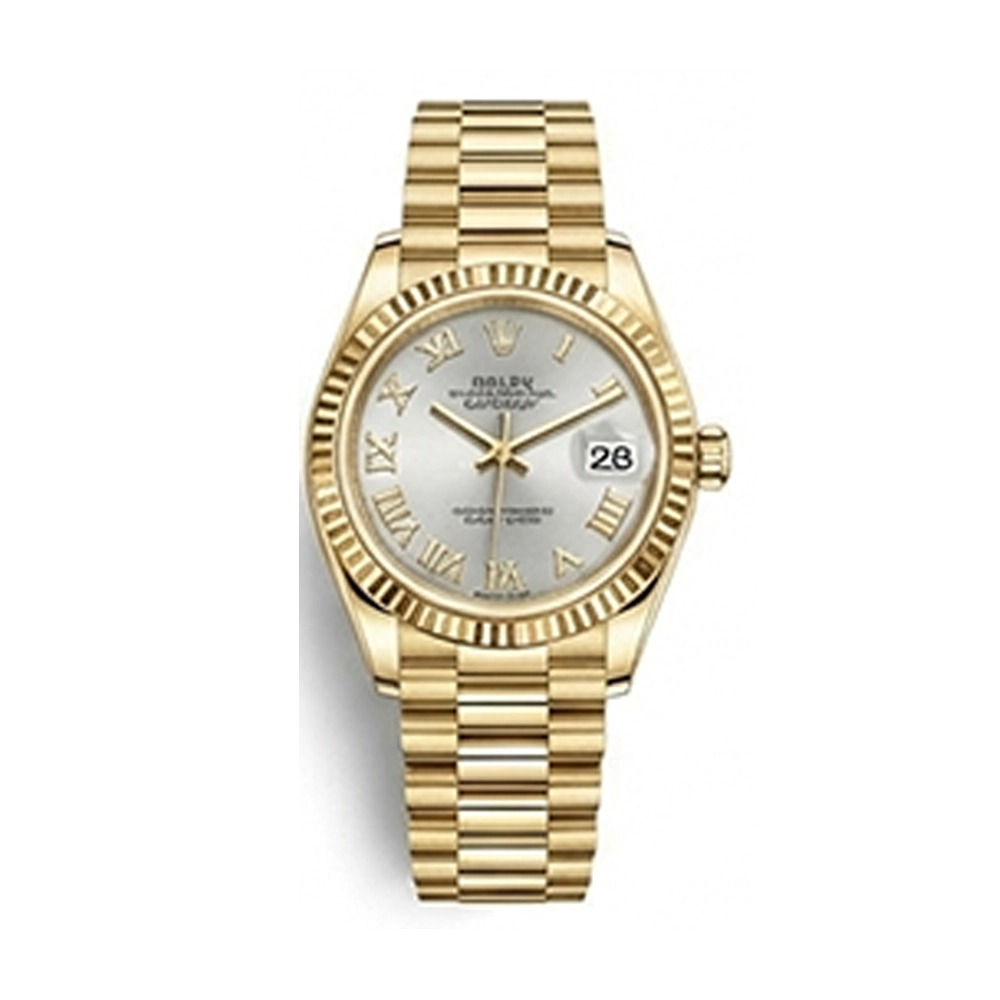 レディ デイトジャスト 28 279178 シルバー ローマン プレジデントブレス