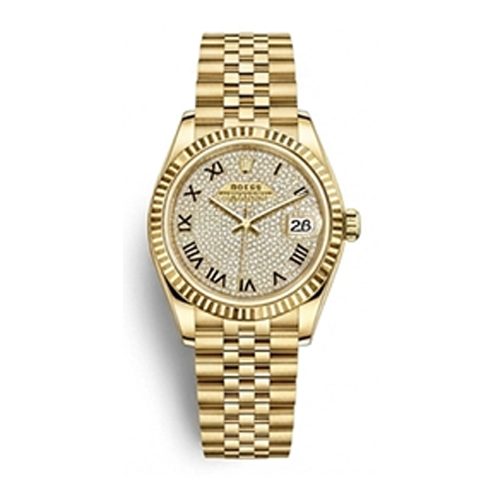 レディ デイトジャスト 28 279178 パヴェダイヤ ジュビリーブレス