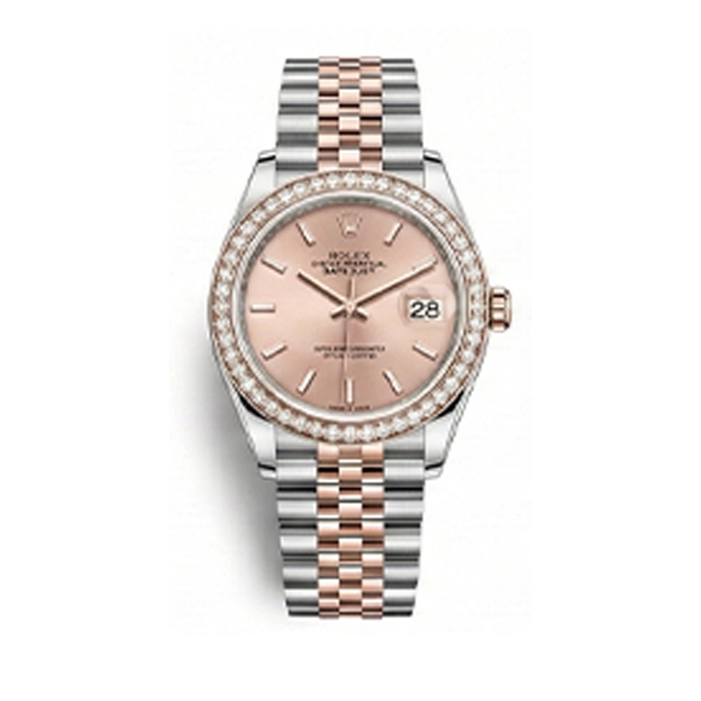 レディ デイトジャスト 28 279381RBR ロゼカラー バーインデックス ジュビリーブレス