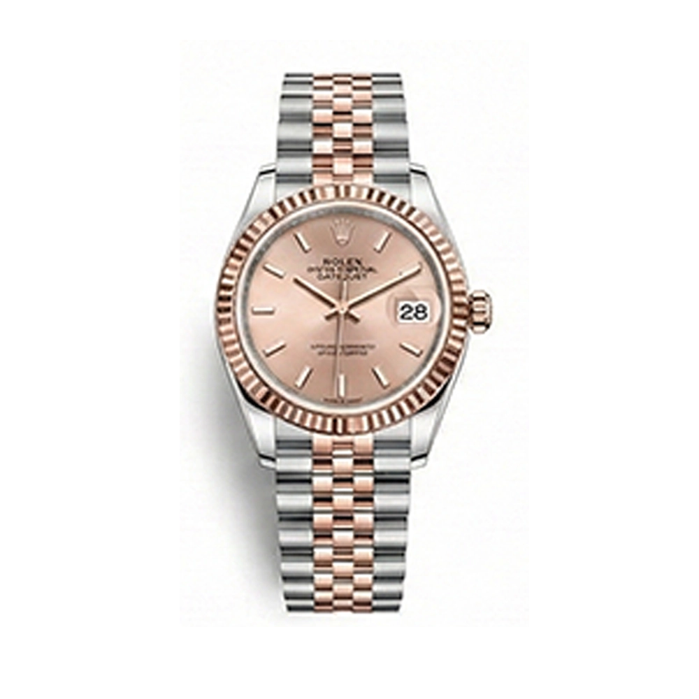 レディ デイトジャスト 28 279171 ロゼカラー バーインデックス ジュビリーブレス
