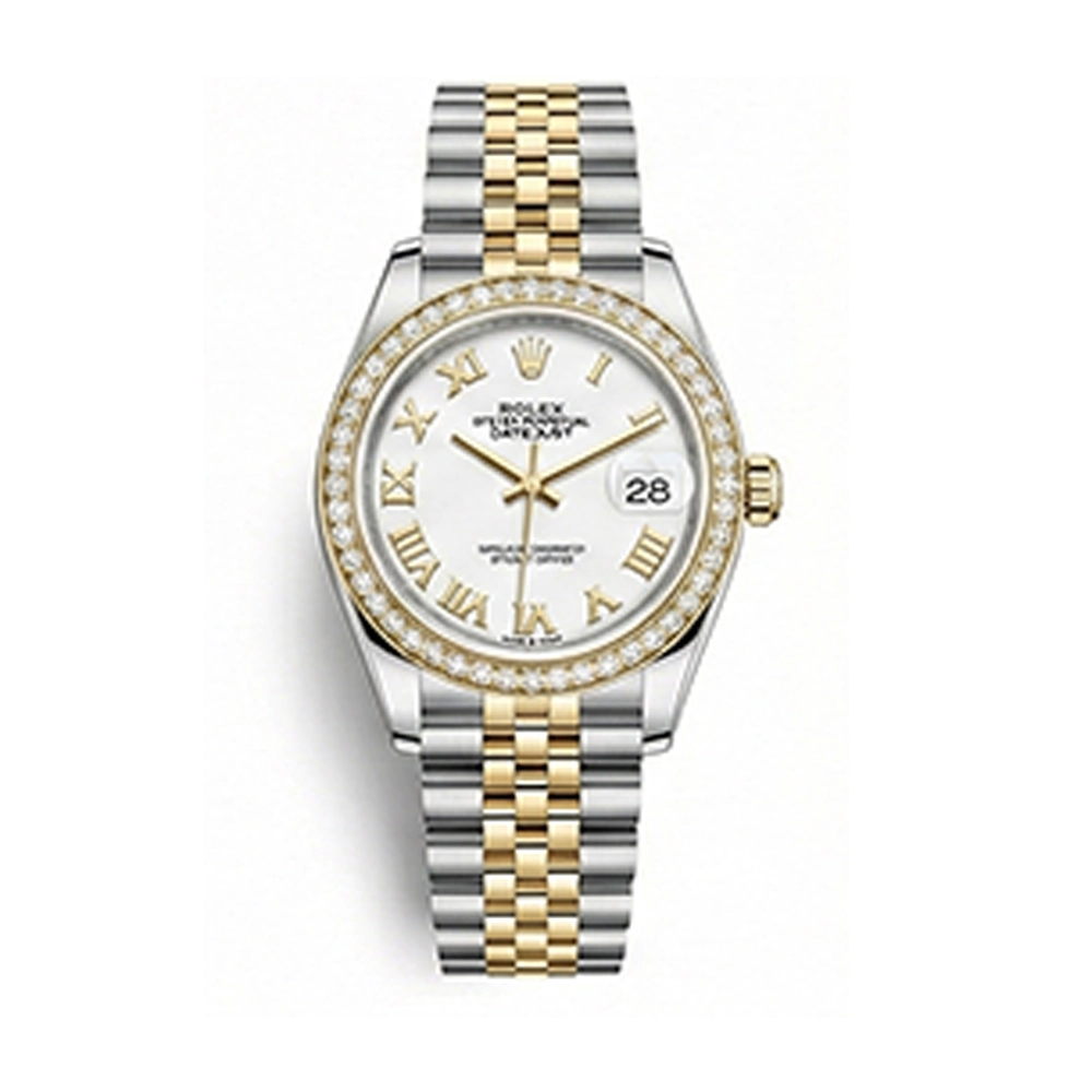 レディ デイトジャスト 28 279383RBR ホワイト ローマン ジュビリーブレス