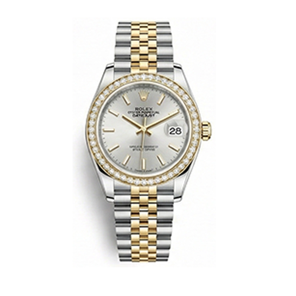 レディ デイトジャスト 28 279383RBR シルバー バーインデックス ジュビリーブレス