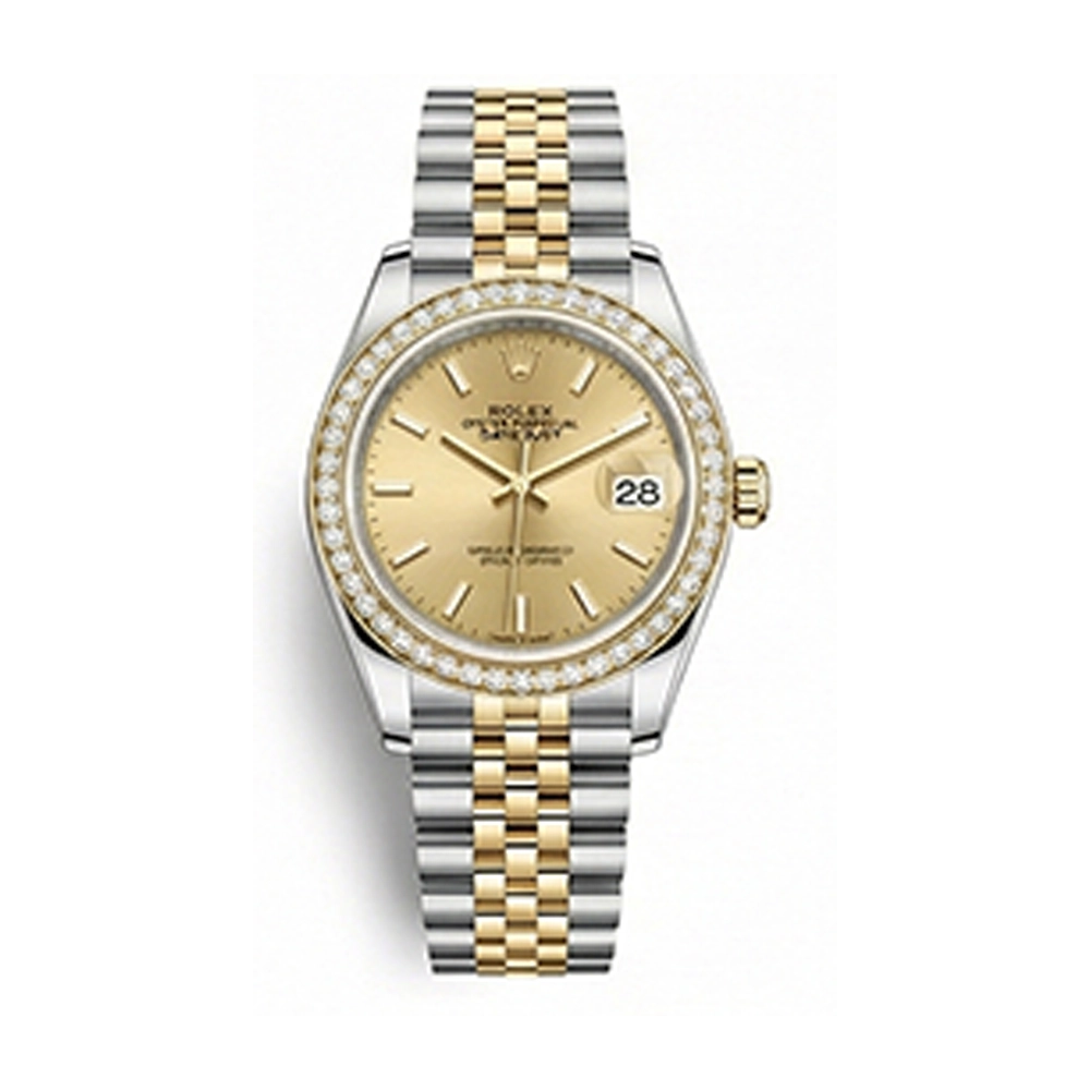 レディ デイトジャスト 28 279383RBR シャンパン バーインデックス ジュビリーブレス