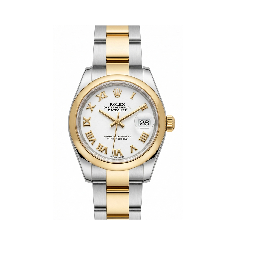 レディ デイトジャスト 28 279163 ホワイト ローマン オイスターブレス