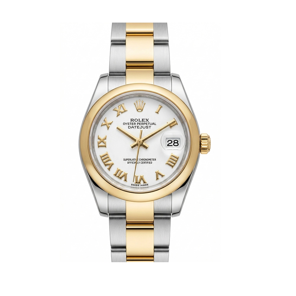 レディ デイトジャスト 28 279163 シルバー ローマン オイスターブレス