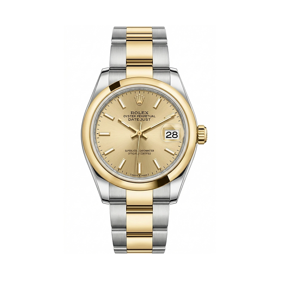 レディ デイトジャスト 28 279163 シャンパン バーインデックス オイスターブレス