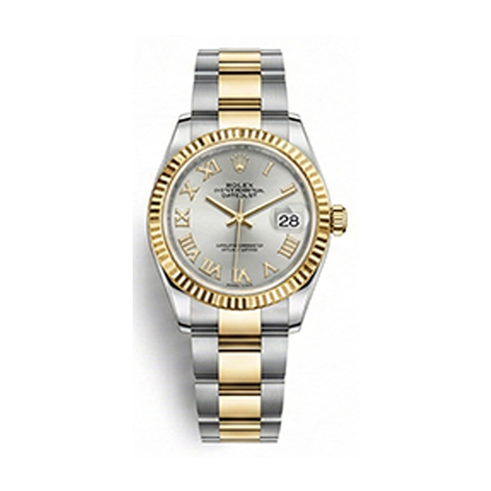 レディ デイトジャスト 28 279173 シルバー ローマン オイスターブレス