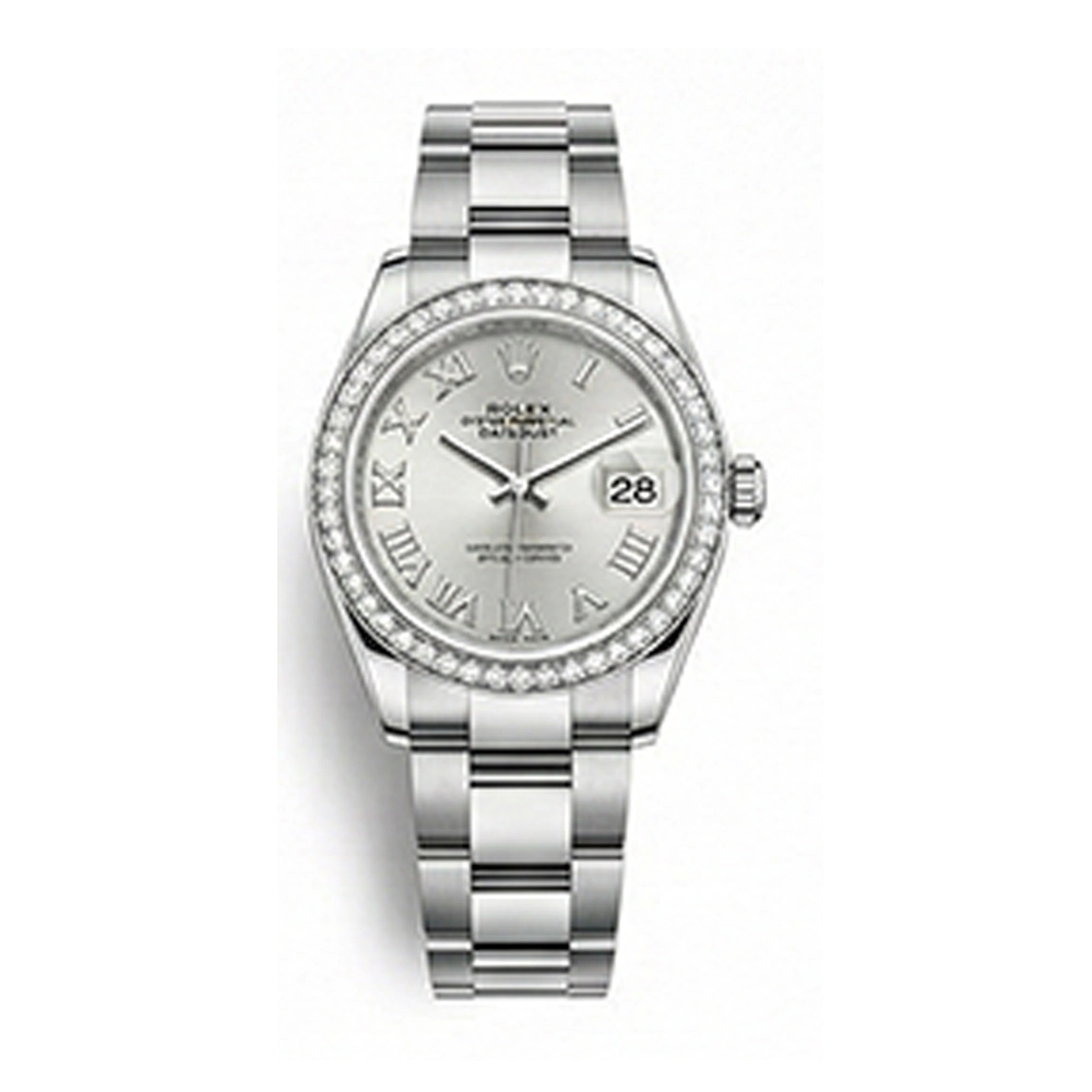 レディ デイトジャスト 28 279384RBR シルバーローマン オイスターブレス