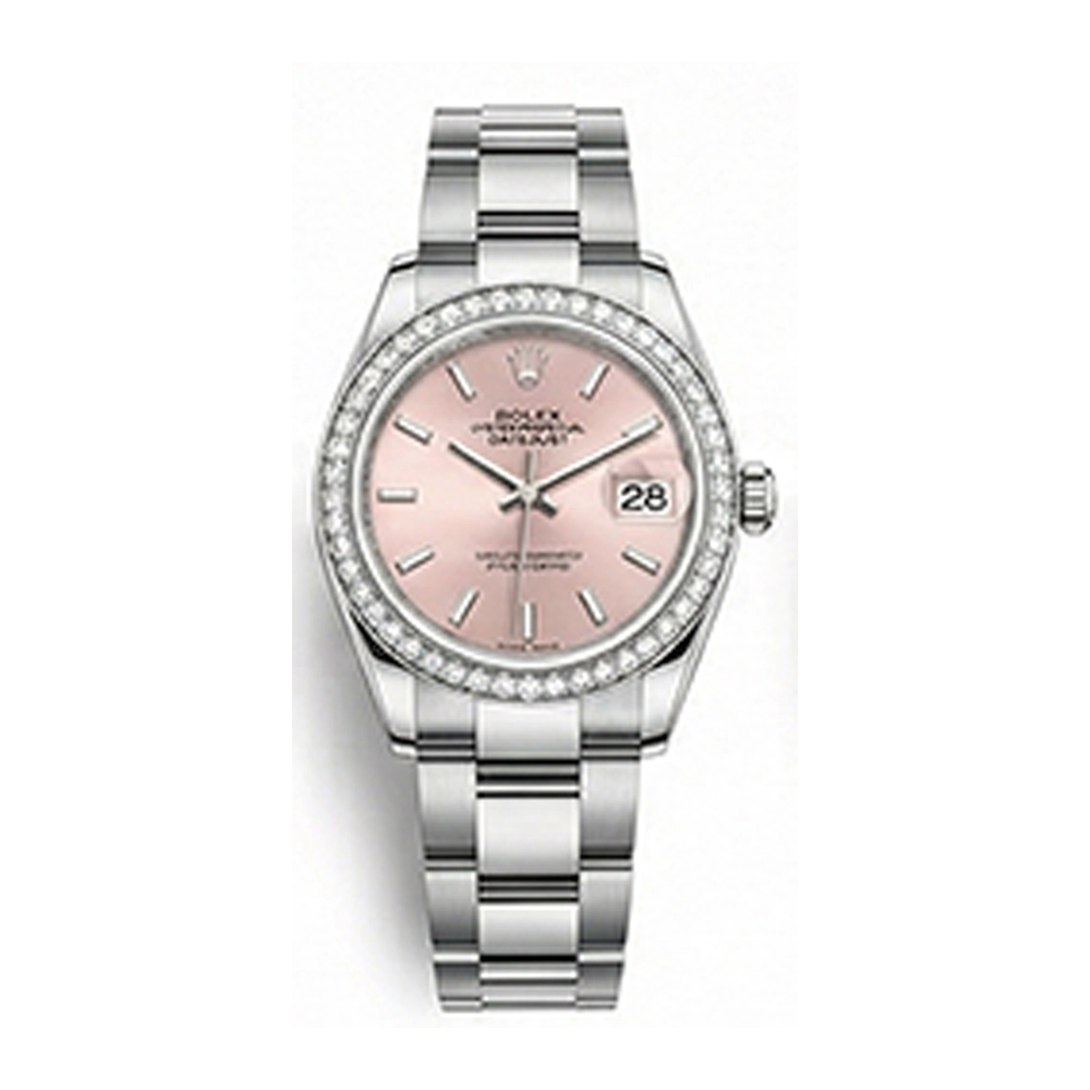 レディ デイトジャスト 28 279384RBR ピンク バーインデックス オイスターブレス