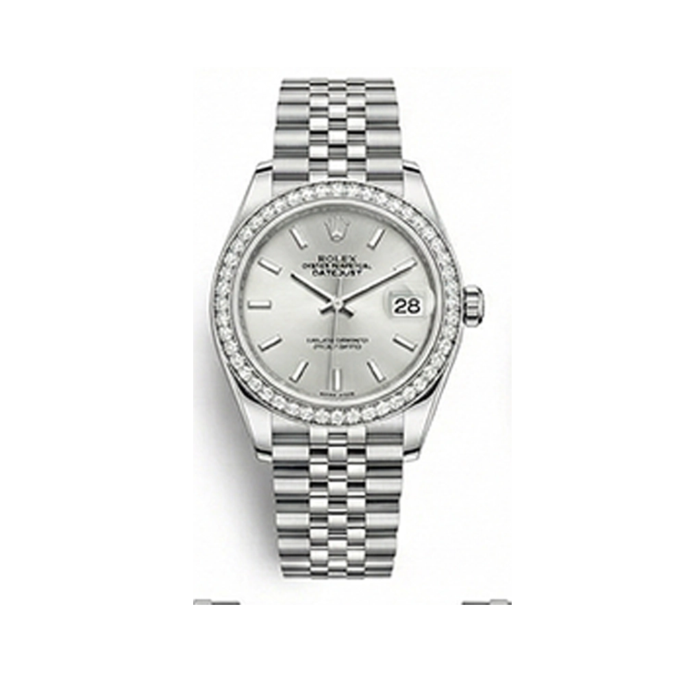 レディ デイトジャスト 28 279384RBR シルバー バーインデックス ジュビリーブレス