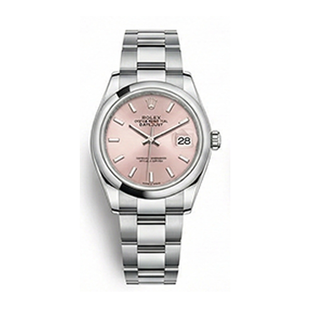 レディ デイトジャスト 28 279160 ピンク バーインデックス オイスターブレス